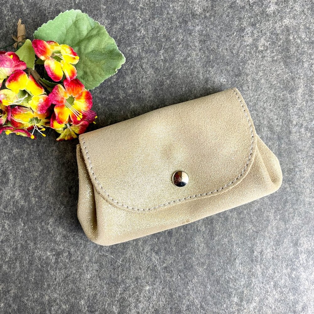 La Cartabliére French leather 3 compartment accordion wallet